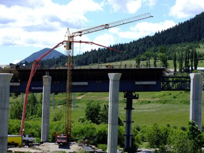 Výstavba diaľnice HYDROSTAR-35-TATRA-T815-PJ-8x8